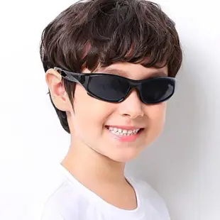 【SUNS】兒童偏光太陽眼鏡 彈力壓不壞材質 休閒運動墨鏡 抗UV400 S718(TR輕盈材質/韌性強不易損壞)