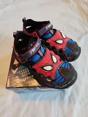 Stride Rite Sandal Spider-Man Light-Up Sandal , 10M US Toddler