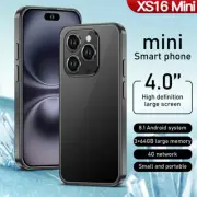 XS16 Mini Unlocked Mini HD Smartphones 4G GSM 3GB+64GB Android 8.1 Dual SIM