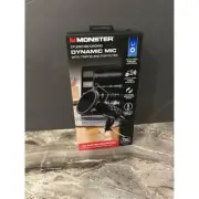 new sealed monster studio mic with tripod and pop filter