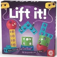 在飛比找蝦皮購物優惠-桌遊 正版 - Lift it 兩人三築 二人三築 繁中版 