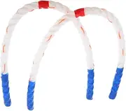 Toddmomy 2Pcs Jump Rope Short Exercise Ropes for Stylish Design for Outdoor Fun Gymnastics for Kindergarten Physical Activities and Sensory Training