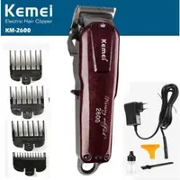 在飛比找蝦皮購物優惠-Kemei KM-2600 專業可充電電動理髮器無繩理髮器