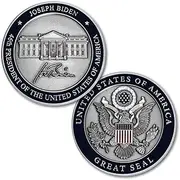 Joeseph Biden 46th President of The United States Challenge Coin