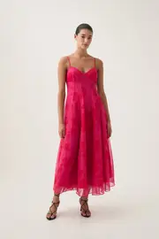 Sway Panelled Midi Dress