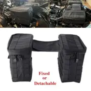 For Harley Softail Dyna Super Glide Sportster FXR Travel Rider Storage Saddlebag