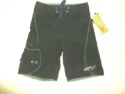 NEW RIP CURL SURF BOYS KIDS FOCUS BOARD SHORT SWIMWEAR SIZE 24 #1-24 $38