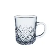 Set of 6 BlinkMax Lead-Free Glass Mugs 220ML Milk Tea Coffee Cups Hot Drinkware