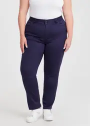 [Taking Shape] Taking Shape The Luxe Looker Jean Size 18 in Deep Oxford Purple - Plus Size Women's Clothing Deep Oxford Purple