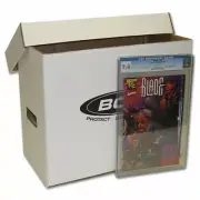 Bundle of 10 BCW Cardboard Graded Comic Book Storage Boxes box