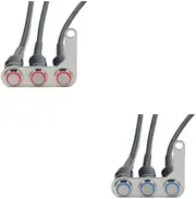 Motorcycle Styling Motorcycle Switch Handlebar Adjustable Mount Waterproof Switches ON-Off Buttons for Horn Turn Signle Replace