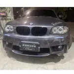 K.A.M. 寶馬 BMW E81 E82 E87 E88 改 1M 款式 前保桿+霧燈+黑鼻頭 整套價