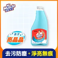 在飛比找PChome24h購物優惠-威猛先生 玻璃清潔劑補充瓶500g