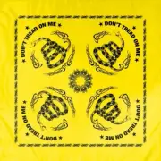 Rothco Gadsden Don't Tread On Me Bandana Bandanna Yellow 4932