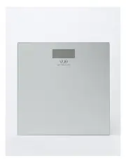 [Vue] Digital Bathroom Scale in Silver Glass