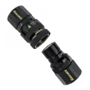 Koolance QD3 Male and Female Quick Disconnect Set, for 10mm x 13mm, Black