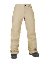 Volcom Frochickie Insulated Women's Snow Pants, Sand, XX-Large
