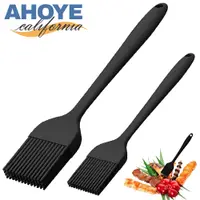 在飛比找PChome24h購物優惠-【AHOYE】不含BPA耐熱矽膠油刷兩入組 25+20CM 