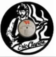 Eric Clapton Vinyl Record Art - Laser Cut Vinyl