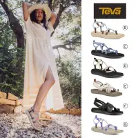 在飛比找momo購物網優惠-【TEVA】女涼拖鞋 羅馬織帶涼鞋/夾腳涼鞋/夾腳拖鞋 Vo
