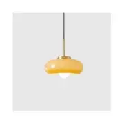 Retro Pendant Light | Bright, Full Glass Lamp