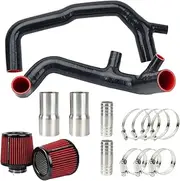 2.5" Cold Air Intake Hose Kit Compatible With BMW N54 E90 E92 E93 E60 E82 E89 135i 335i 535i Z4 Silicone Intake Pipe With Air Filter