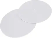12 Inch Felt Turntable Mat 2PCS, Anti Static Anti Slip Turntable Pad Turntable Platter Mat, 7mm Center Hole for Universal to All LPVinyl Record Players