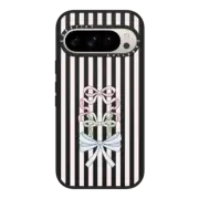 Google Pixel 9 Pro Impact Magnetic Case Ribbons & Stripes Petite