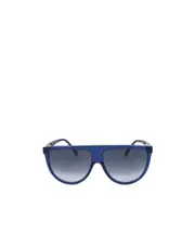 Logo logo sunglasses 62 Blue
