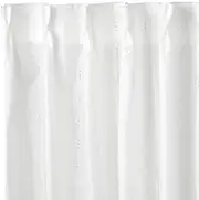 Nitori 7333069 Image Blocking, Lighting, Lace Curtain, 50 Size, N Natural Dot 3.9 x 8.8 x 2