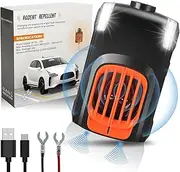 Elezenioc Marten Deterrent Car Ultrasound, Marten Deterrent, Marten Protection in The Engine Compartment, Long-Term Protection for Car, Attic, Home, Effective Against Mice, Marten Repellent for 60 m²