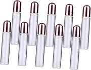 EPIGEIST 10pcs Glass Roller Bottles Essential Oil Dispenser Leak Design Travel Friendly Perfume Containers for Aromatherapy and Liquid Storage