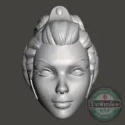 Teela Masters of the Universe custom head for 4" 6" 7" 12" action figures