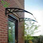 31.5" x 41.7" Window Awning Door Sun Shade Canopy Hollow Sheet Rain Snow Protect