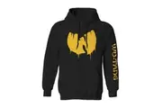 Wu-Tang Clan Unisex Hooded Top: Sliding Logo