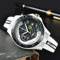 在飛比找蝦皮購物優惠-FERRARI 法拉利法拉利經典標準防水簡約耐磨手錶時尚男錶