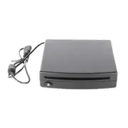 Car mute Android system car suction DVD disc box USB interface original car large screen CD player player Black