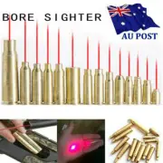 Red Dot Laser Bore sight Brass Cartridge Boresighter 7mm/9mm/12GA/20GA/30-30WIN