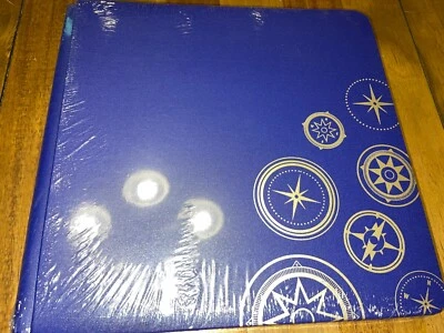 Creative Memories ~ 12 x 12 Foiled Album Cover ~ GALLIVANT ~ Colbalt Blue