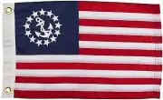 Taylor Made Products 8136 US Yacht Ensign Sewn Boat Flag 24 inch x 36 inch