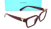 Tiffany & Co. TF2232-U 8366 Rectangle Fired Brick Womens Eyeglasses 53mm