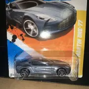 2012 Hot Wheels GREY ASTON MARTIN ONE 77 NEW MODELS 31/244