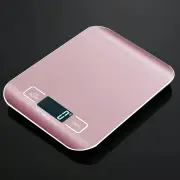 ANYGLEAM Rose Gold Stainless Home Kitchen Coffee Food Scale 10Kg Accurate Measure Electronic Portable Digital Display