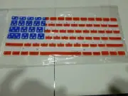 Keyboard Cover For Apple Macbook Pro Air 13" 15" 17" (2015 or older) US Flag
