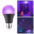 Aluminium Purple Black Light Bulb E26/E27 Spiral UV Purple Bulb Bar