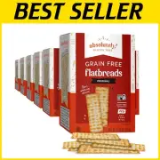 Crispy Gluten-Free Original Flatbreads - 12 Pack, Ideal for Dips & Appetizers