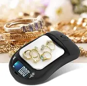 Electronic 200g / 0.01g Mini Scale, Digital Scale, Food Scale Mouse Scale Digital Mini Scale Travel Kitchen for Jewelry Tea
