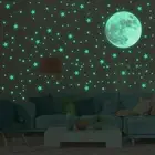 334Pcs Glow in The Dark Stars Wall Stickers for Party Room Birthday Gift