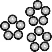BESTYASH 3sets Pinch Roller for Recorders Replacement for Tape Pulley Bearing Wheel Audio Parts Radio Supplies Deck Roller 5pcs*3