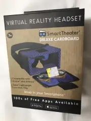 VR Headset Virtual Reality Cardboard Headset Smart Theater For iPhone & Android